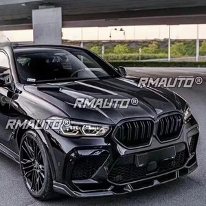ช่องระบายอากาศกันชนหลัง สปอยเลอร์กันชนหลัง ฝาครอบกันชน ชุดแต่งสำหรับ BMW X6M อุปกรณ์ตกแต่งรถยนต์ - Product Image 3