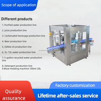 Machine d'étiquetage à colle thermofusible BOPP/OPP entièrement automatique, haute efficacité, portable, pour les bouteilles de boissons, les canettes et les emballages en papier