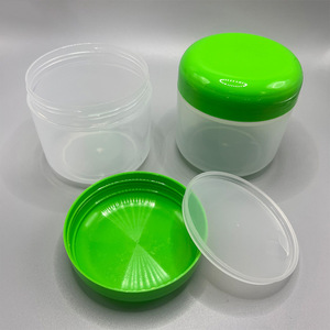 マットブラックジャー3オンス5オンス8オンスメンズポマード容器PPペットプラスチッククリームペーストローションカスタム包装缶フロストプリントふた付き - Product Image 6