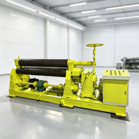 Nouvelle machine à rouler les tôles en acier à 3 rouleaux, équipement de traitement de précision pour tôles en acier inoxydable