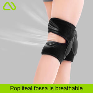 Pelindung lutut tempurung kura-kura, pelindung lutut tebal olahraga anti-tabrakan bantalan lutut voli pemujaan Buddha untuk musim semi - Product Image 4