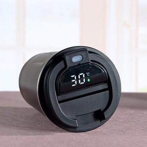 Taza de café inteligente ecológica, termo de acero inoxidable de 510ML, termo aislado al vacío, pantalla de temperatura con taza de pantalla táctil LED - Product Image 4