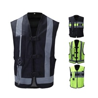 Gilet de protection de moto personnalisable anti-chute gonflable airbag vêtements de sécurité réfléchissants pour les coureurs pour les générations