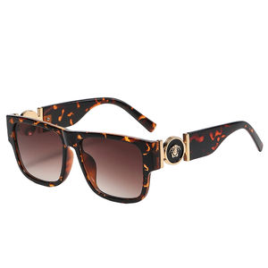 2026年新作スタイリッシュヘッドサングラス 欧米トレンド ラージフレーム UV400 フルフレーム クロスボーダー レトロサングラス メンズ - Product Image 4