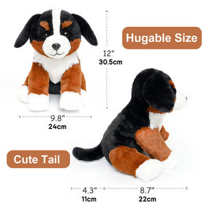 Animal en peluche doux en peluche chien de <span class=keywords><strong>montagne</strong></span> bernois <span class=keywords><strong>chiot</strong></span> pour garçon fille enfant cadeau en gros au détail livraison directe - Product Image 6