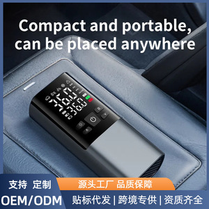 Portable Mini Tire Inflator Digital Display 36V Fast <b>Inflate</b> <b>Car</b> Air Pump Single Cylinder 25L Min Wireless Charging - Product Image 5