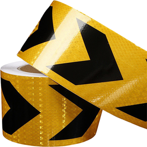 <span class=keywords><strong>2025</strong></span> bán Hot PVC Prismatic phản chiếu tấm màu Đen/Vàng tổ ong băng phản chiếu - Product Image 3