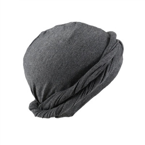 Dôme Vague Casquette Bambou Doux <span class=keywords><strong>Bonnet</strong></span> Satin Doublé Musulman Turban Chapeau Cheveux Chapeaux Respirant Fond Durags Turban pour Hommes - Product Image 5