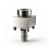 ER-008617 Goupille de jaugeage CNC 0,002 mm en acier inoxydable ITS 50 pour alignement de référence sur mandrin circulaire et carré