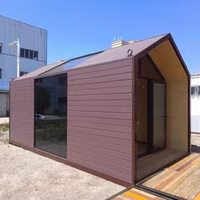 Villa préfabriquée moderne en structure acier modulaire imperméable