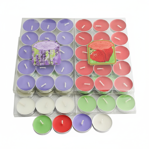 ESUN 2 heures 15 pièces Bougies chauffe-plat vertes sans fumée parfumées écologiques à combustion longue pour mariages Noël maison - Product Image 6