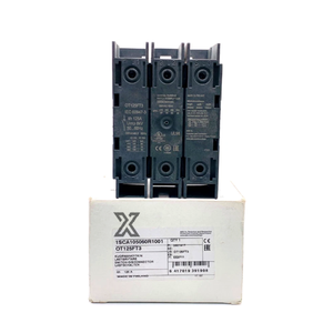 Interruptor-seccionador OT125FT3 utilizado para aislar de forma segura la fuente de alimentación en el circuito. - Product Image 1