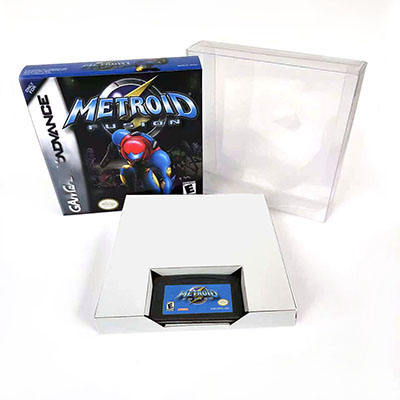 noir - Boite Metroid Fusion avec cartouche