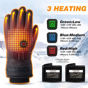 Guantes de Esquí de Invierno Autocalentables Recargables Impermeables y Resistentes al Viento con Dedos Completos Antideslizantes para Snowboard y Senderismo - Product Image 4