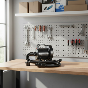 <span class=keywords><strong>Pompe</strong></span> à air électrique portable économique 600W 800W 1200W avec 3 embouts AC 220V-240V 50Hz, gonfleur/dégonfleur pour matelas pneumatique et <span class=keywords><strong>piscine</strong></span> - Product Image 5