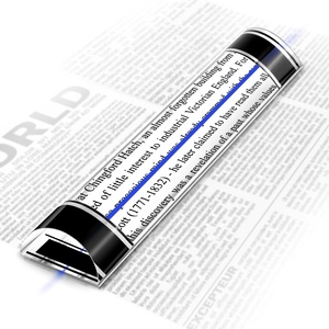 Regla con Lupa y Línea Azul <span class=keywords><strong>de</strong></span> Seguimiento, Lupa con Barra <span class=keywords><strong>de</strong></span> Aumento, <span class=keywords><strong>Buscador</strong></span> <span class=keywords><strong>de</strong></span> Mahjong para Leer <span class=keywords><strong>Libros</strong></span> Bíblicos y Juegos <span class=keywords><strong>de</strong></span> Cartas - Product Image 1