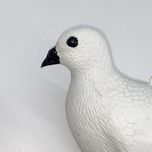 Esca di piccione plastica piccione decys plastica bianca esche di piccione per la caccia - Product Image 4