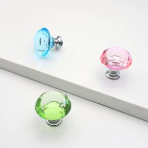 Tiradores de Cristal con Forma de Diamante de 30 mm, Coloridos, para Cajones de Cocina, Dormitorio y Muebles, con Tornillos - Product Image 5