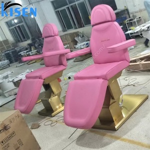 KISEN Electric Facial Beauty Salon 3 Motors Beauty <b>Bed</b> Medical Spa Massage Treatment Table Podiatry Chair Aesthetic Tattoo <b>Bed</b> - Product Image 5