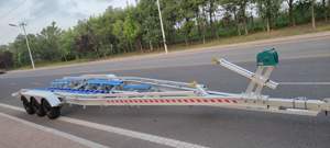 35ft TRI Achse Aluminium Boots anhänger Laden kg - Product Image 2