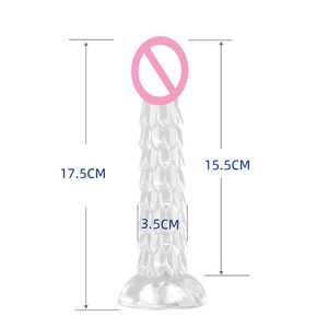 Yawa Vrouwelijke Simulatie Penis Masturbatie Massage Stick Met Posterieure <span class=keywords><strong>Anus</strong></span> Plug En Dildo 'S 100% Waterdicht Seksspeeltje - Product Image 6