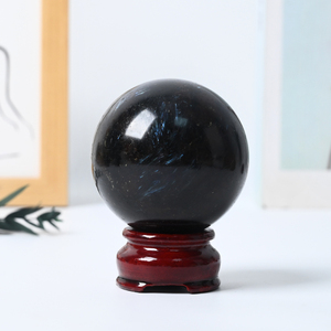 Whosale Price Bulk Natural Healing <b>Crystal</b> High Quality Hand Polished Garnet Firework Sphere <b>Balls</b> - Product Image 3