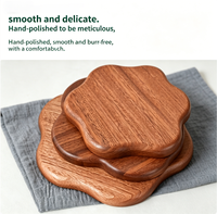 Neuheit Japanischer Minimalistischer Stil Ebenholz Bonboniere Kleine Desktop-Organizer Snackbehälter für Teetisch-Dekoration