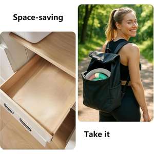 Hula Hoop pour affiner la taille, en matériau PP, outil d'exercice de fitness à domicile pour femmes et hommes - Product Image 3