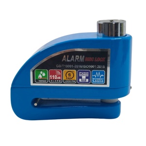 <span class=keywords><strong>Candado</strong></span> Antirrobo Popular de Aleación de Aluminio con Alarma de 110 dB para <span class=keywords><strong>Disco</strong></span> de <span class=keywords><strong>Freno</strong></span> de Motocicleta y Scooter - Product Image 1