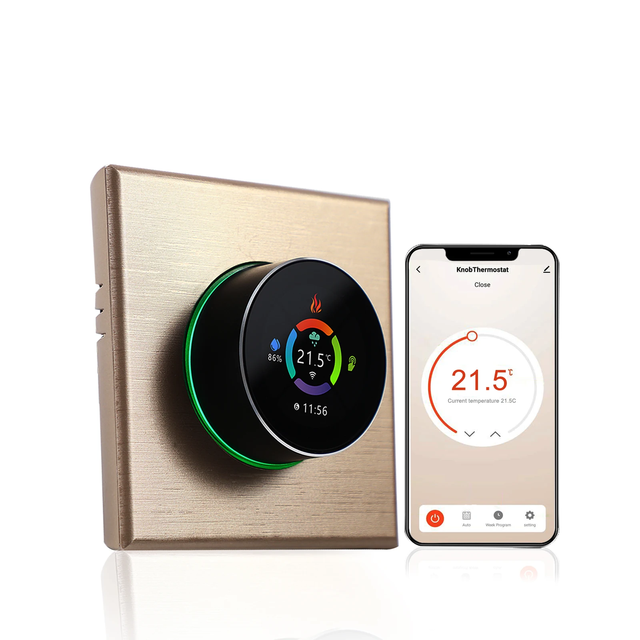 Tuya Smart Home Wifi Knob Underfloor Heating Thermostat App Remote Timed Energy-saving Temperature Control Smart Switch