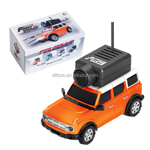 WLtoys 6405 Mini Auto <span class=keywords><strong>RC</strong></span> Fuoristrada 1/64 2.4G&APP 4WD Auto da <span class=keywords><strong>Drift</strong></span> con Trasmissione Wifi FPV e Telecamera Spia - Product Image 6