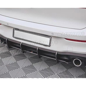 Pour Volkswagen Golf 8 GTi Max : Kit Carrosserie Complet – Lame de Pare-chocs Arrière, Diffuseur, Protection et Accessoires Auto - Product Image 4