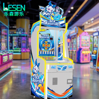 Machine à récompenses à monnayeur pour centre de jeux, modèle Factory Sea Adventure Lucky Spin, à fort retour sur investissement (ROI), pour la distribution de tickets et de cadeaux