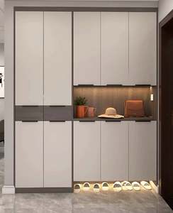 Mueble Zapatero de Madera Maciza de Tamaño Personalizado para Sala de Estar, Diseño Moderno, Muebles para el Hogar, Materiales Ecológicos - Product Image 4