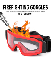 Lunettes de sécurité spéciales pour le travail, vente en gros d'usine, CE UV400, lunettes de sécurité pour pompiers, lunettes ignifuges, lunettes de sécurité incendie intérieures