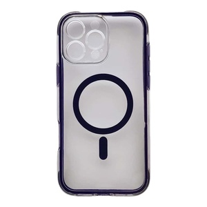 Nueva venta al por mayor de parachoques negro transparente resistente a los golpes TPU funda de teléfono móvil <span class=keywords><strong>para</strong></span> Samsung S23 cubierta <span class=keywords><strong>ultra</strong></span> magnética - Product Image 4