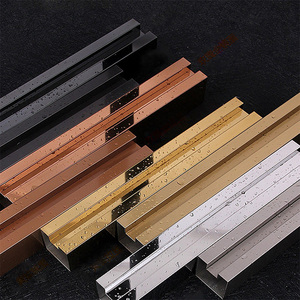 Accessoires de carreaux personnalisés coins métalliques coins en <span class=keywords><strong>acier</strong></span> inoxydable coins de garniture de carreaux - Product Image 6