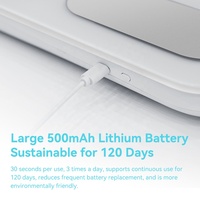 OEM ODM Personnalisé 180KG Balance de salle de bain électronique Grand écran TFT Analyse de la graisse corporelle Balance domestique ABS Verre trempé