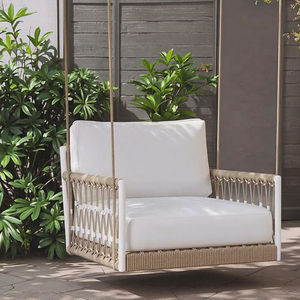 Hoogwaardige touwgeweven hangmat voor buitenmeubilair, binnenplaats, tuin, terras, hotel, geschikt voor 3 personen, 3-6 jaar - Product Image 3