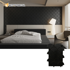 Arte 3D Design legno doghe pannelli parete vendita al dettaglio legno noce <span class=keywords><strong>rovere</strong></span> pannello di rivestimento pannelli interni in legno - Product Image 5