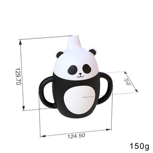 Kawaiii, taza de entrenamiento de silicona sin BPA para bebés, boquilla a prueba de fugas, Apto para lavavajillas, mango de fácil agarre, taza para niños pequeños de 0 a 12 meses - Product Image 3