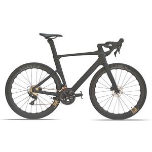 Bicicleta de Carretera de Fibra de Carbono Completa, Sistema de Cambio de 22 Velocidades, Cuadro Aerodinámico, Ligera, de Alta Resistencia, para Adultos, Competitiva, Zxc-266 Unbra - Product Image 1