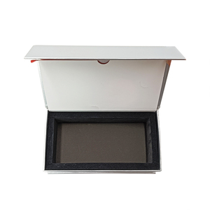 Customizable High-End Eco-Friendly Waterproof Portable Book-Shaped Gift <b>Boxes</b> with Magnetic Closure Recycled Materials Embossing - Product Image 5