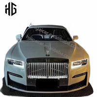 Venta al por mayor de luces LED de malla de parrilla de parachoques delantero para piezas de automóviles Rolls Royce Middle Grills