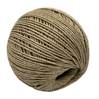 100% Ficelle de chanvre ciré naturel 1mm Ficelle de toile de jute torsadée Flexible 100% Ficelle de cordon de chanvre