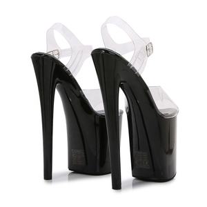 Sandalias de Plataforma de Verano 2026, Transparentes, de PVC, Ligeras, con Pedrería, Tacones Ultra Altos de 20CM, para Pole Dance - Product Image 3