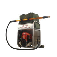 Extintor de Agua Nebulizada Multifuncional para Incendios Forestales, Equipo de Lucha Contra Incendios, Acero Inoxidable, Capacidad de Bolsa de Agua de 22L, para Clase B