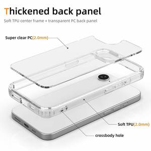 เคสไฮบริด TPU กันกระแทกแบบนิ่มสำหรับ <span class=keywords><strong>iPhone</strong></span> ฝา16E เคส PC แข็งสำหรับ <span class=keywords><strong>iPhone</strong></span> 16E ฝาครอบกันกระแทกสำหรับ <span class=keywords><strong>iPhone</strong></span> <span class=keywords><strong>SE4</strong></span> 2025 - Product Image 4