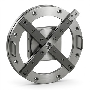 Gabarit de perçage circulaire personnalisé en acier doux, outillage de précision pour composants industriels de haute précision - Product Image 1