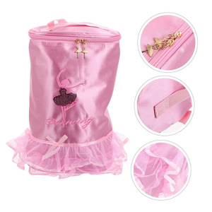 7453 carino ricamo danza Ballerina rosa zaino con Tutu abito regalo di compleanno <span class=keywords><strong>per</strong></span> bambine e bambine - Product Image 2